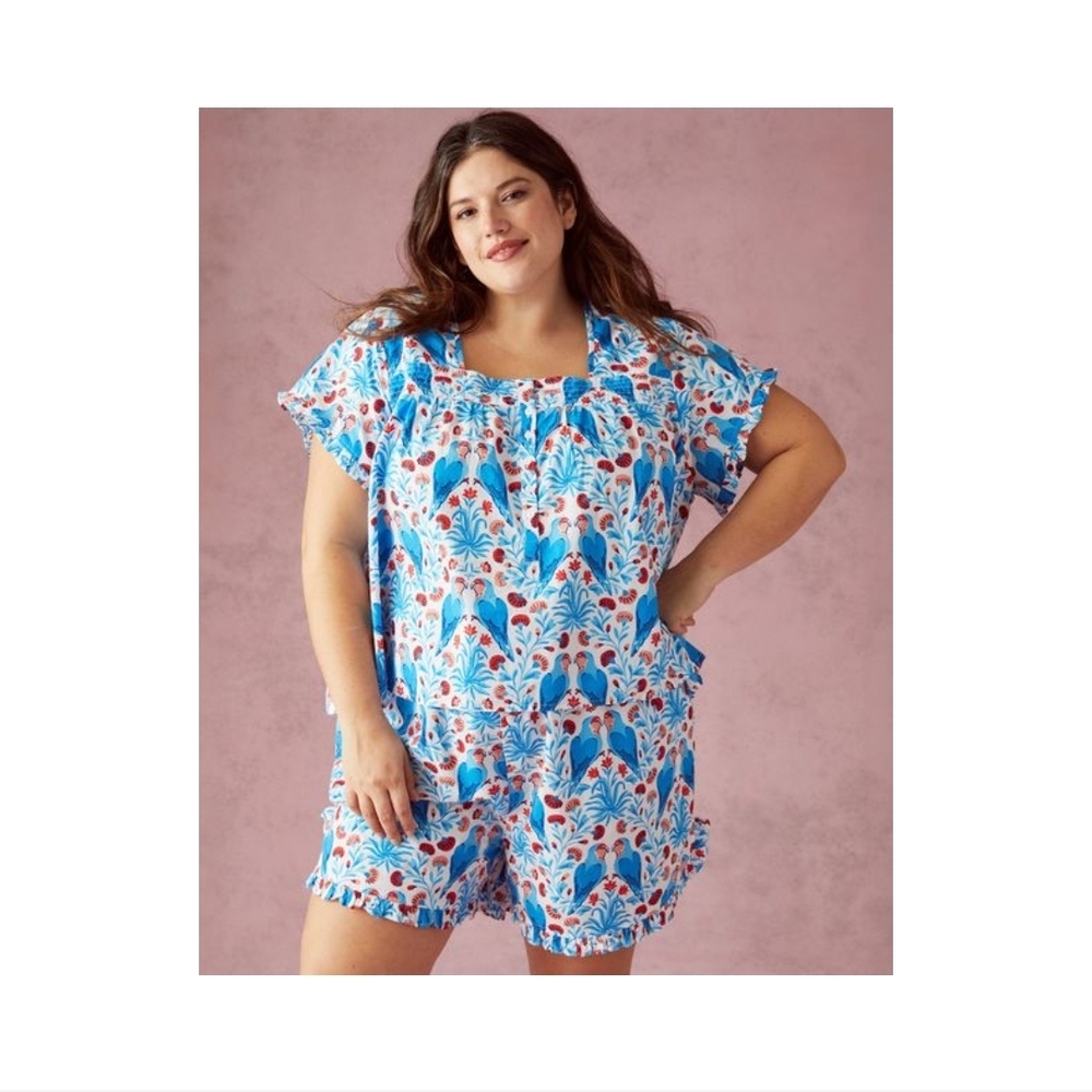 ITEM WANTED, Looking For This: Printfresh Pintuck Pj Set Lovebirds In M or L